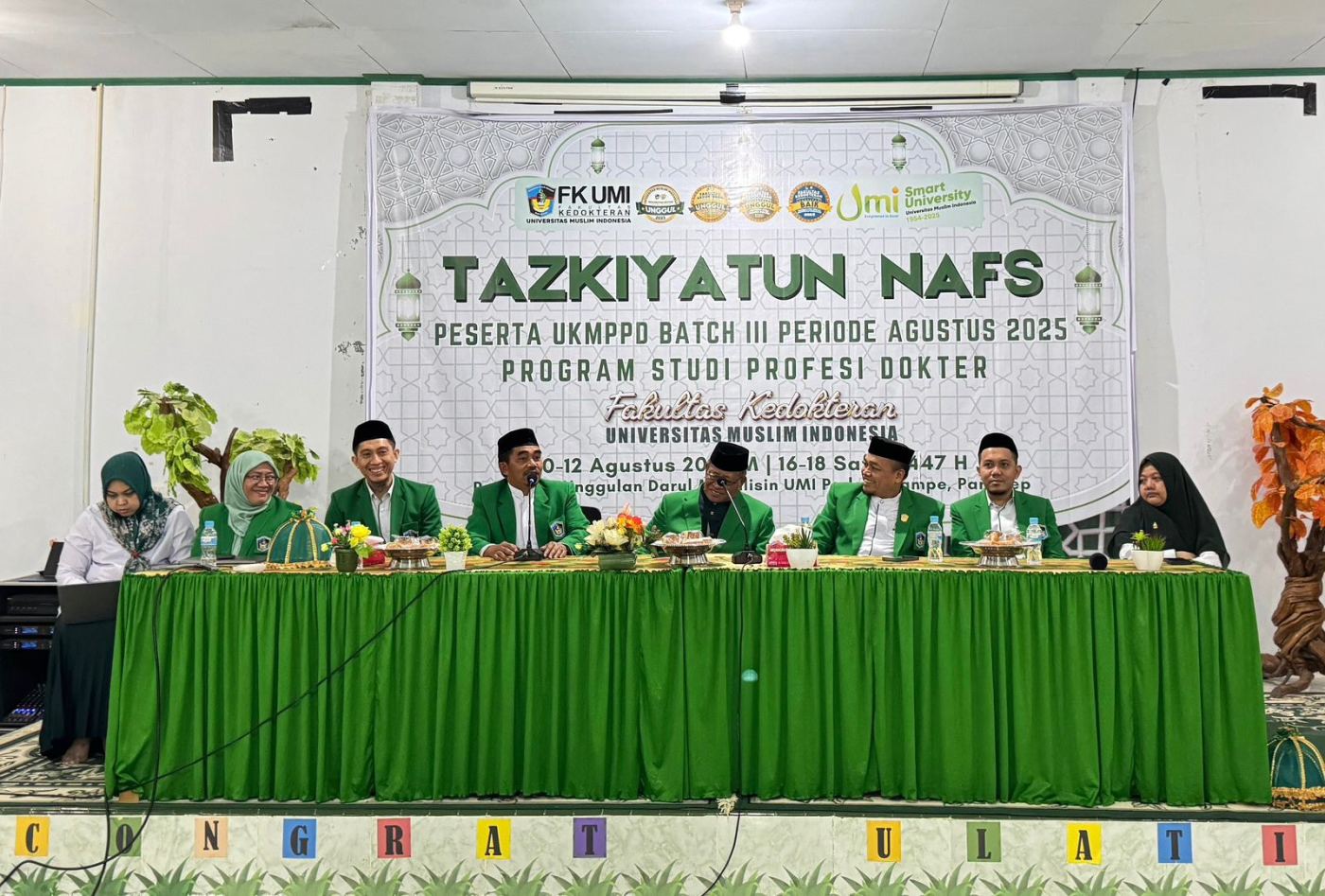 FK UMI Gelar Rapat Pleno Persiapan Akreditasi Internasional IAAHEH di Pesantren Unggulan Padang Lampe