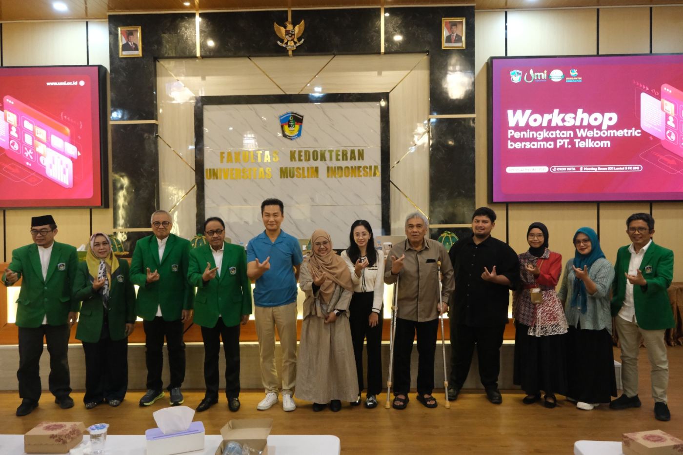 Perkuat Reputasi Internatioanal, UMI Gelar Workshop Penguatan Webometrics dan Kerja Sama dengan Koreamsa Co.lt