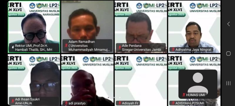 Rektor UMI Buka Pelatihan Pekerti Angkatan XLVI, Tegaskan Komitmen Profesional dan Unggul