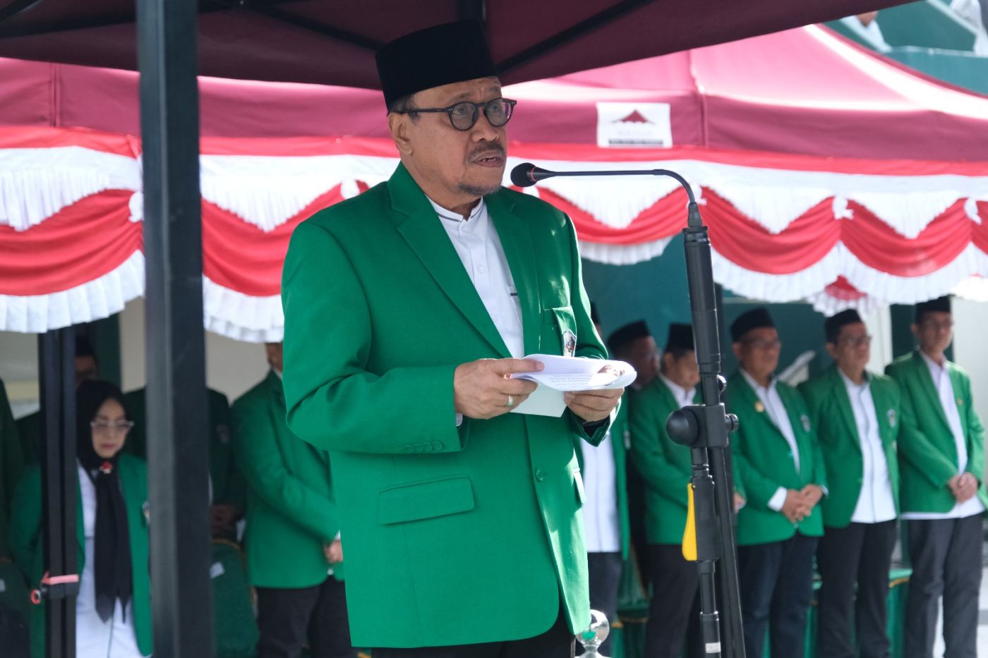 UMI Gelar Upacara HUT RI ke-80 : Kokohkan Komitmen Kebangsaan dan Keilmuan Islam