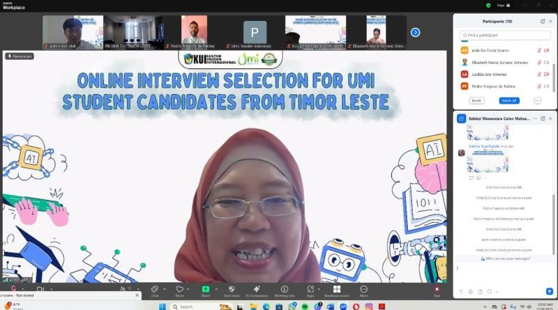 UMI Perkuat Internasionalisasi, Seleksi Mahasiswa Asing Timor Leste Melalui Program UISA