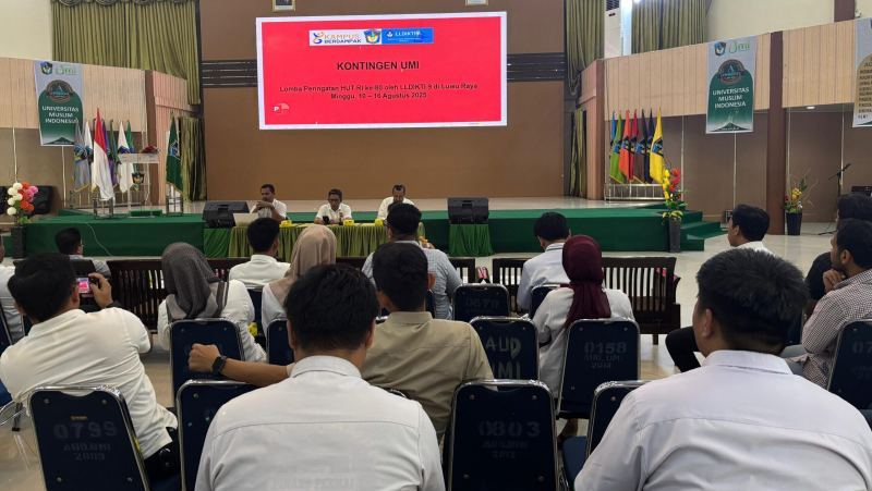 Tahun Lalu Juara Umum, WR II UMI Tantang Kontingen Torehkan Prestasi Serupa di Perayaan HUT ke 80 RI LLDikti IX