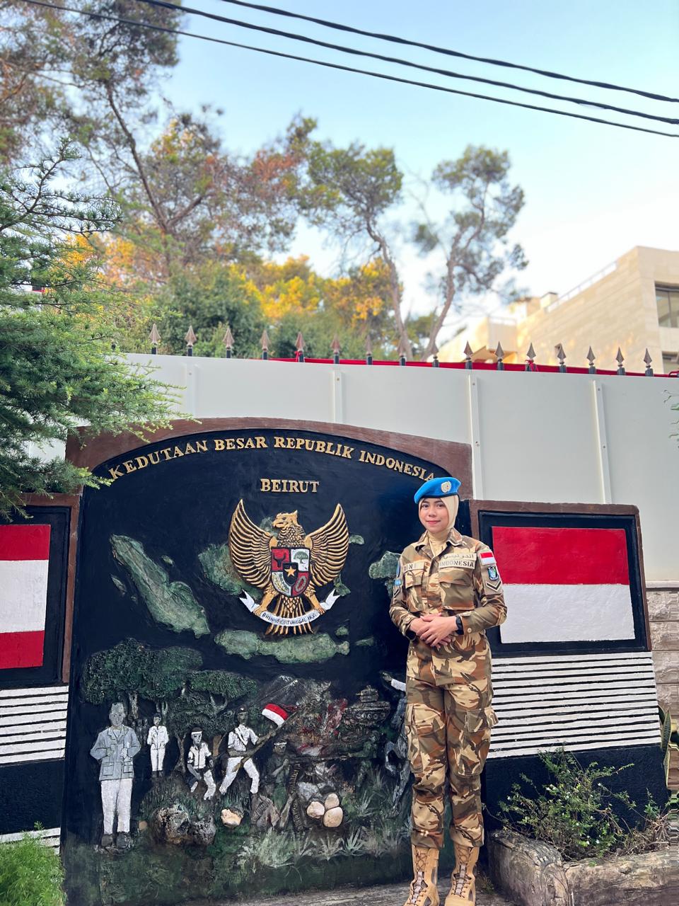 Nuraimi, Mahasiswi Sastra Inggris UMI Ujian Tutup Skripsi dan Yudisium via zoom dari Jakarta Usai Tugas Misi PBB di Lebanon