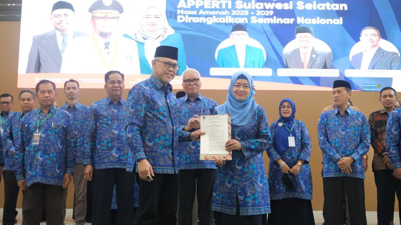 Ketua Pengurus YW UMI Resmi Dilantik sebagai Ketua APPERTI Sulsel 2025–2029