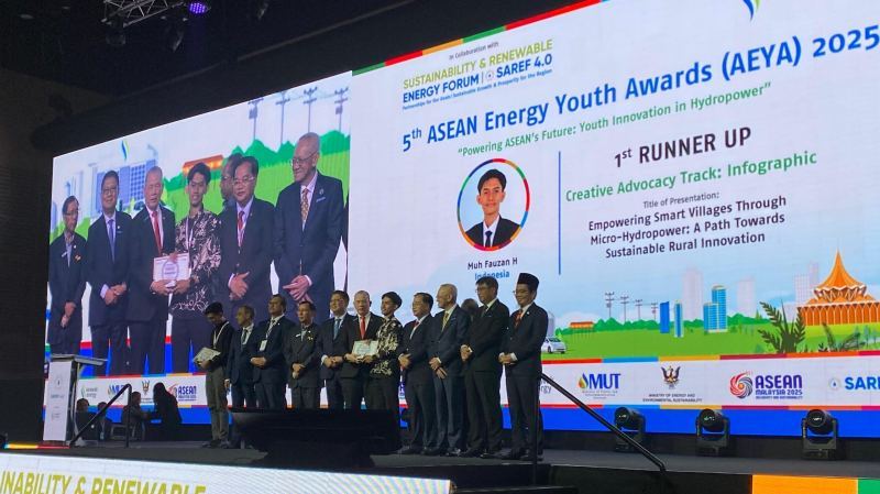 Alumni FTI UMI Juara 2 di 5th ASEAN Energy Youth Awards 2025, Bukti Generasi Muda Indonesia Siap Pimpin Transisi Energi Berkelanjutan