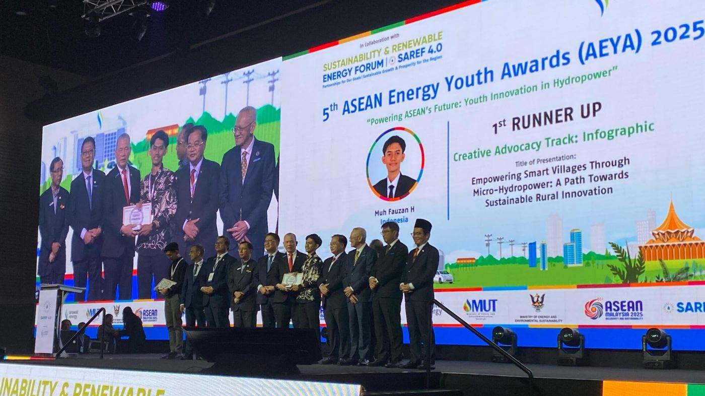 Alumni FTI UMI Juara 2 di 5th ASEAN Energy Youth Awards 2025, Bukti Generasi Muda Indonesia Siap Pimpin Transisi Energi Berkelanjutan