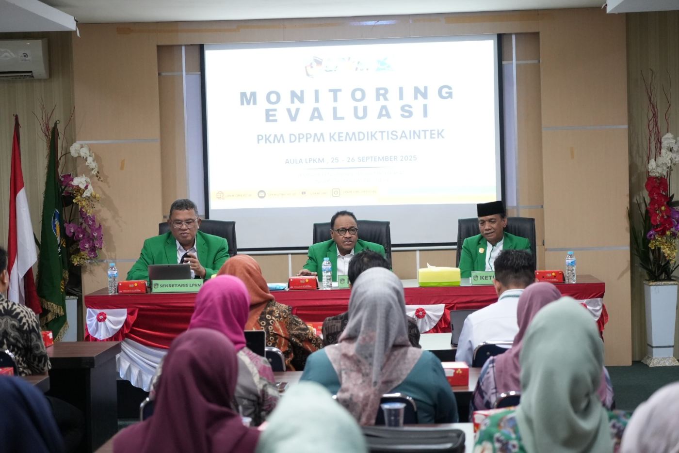 LPkM UMI Gelar Monitoring Dan Evaluasi PKM DPPM Kemdiktisaintek RI