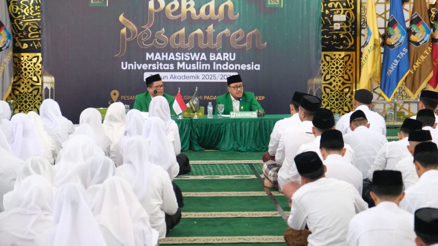Gelombang III Pekan Pesantren Maba UMI 2025, Rektor: Insinyur Islami Pembawa Peradaban