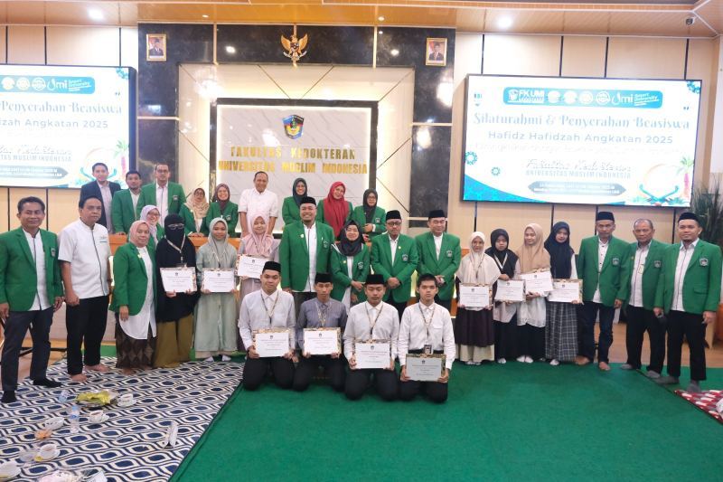 Berikan Rp8,8 Miliar, 11 Hafidz Hafidzah Kuliah Gratis di Fakultas Kedokteran UMI