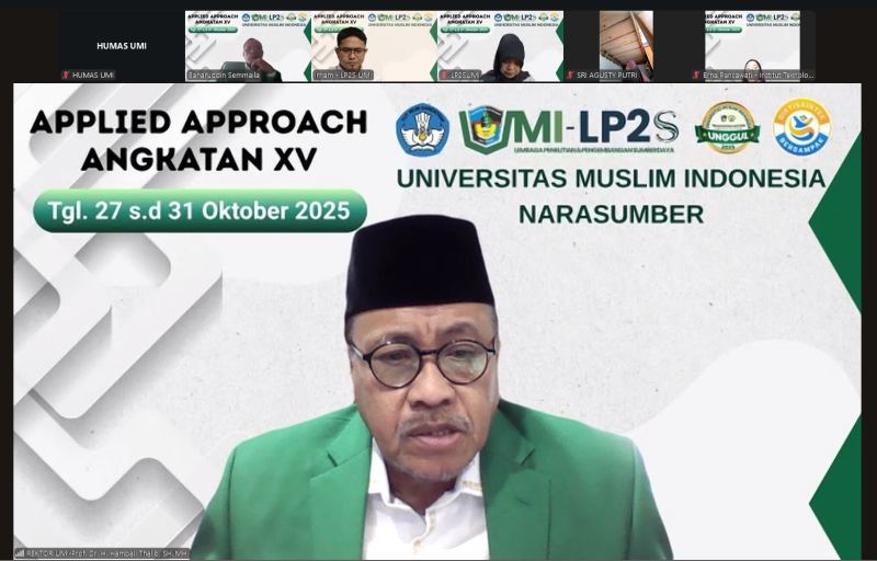 Diikuti 102 Peserta, LP2S UMI Gelar Pelatihan Applied Approach Angkatan XV