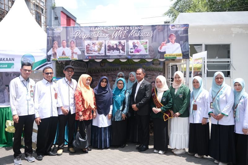 PUbA UMI Meriahkan Festival Literasi Sulsel 2025, Kadis Dispus Arsip Sulsel: Perpustakaan UMI Keren