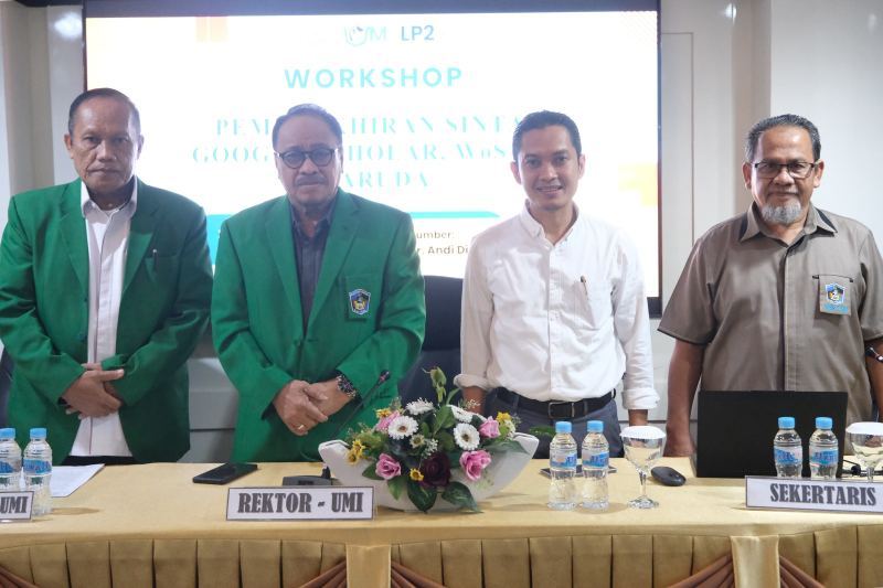 Perkuat Daya Saing Akademik, LP2S UMI Gelar Workshop Pemutakhiran Data Sinta Dosen