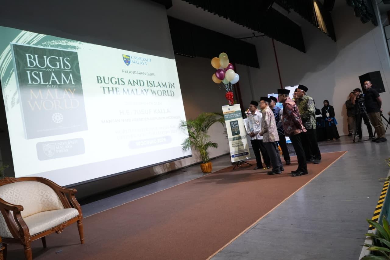 UMI dan Universiti Malaya Luncurkan Buku “Bugis Islam in the Malay World”, Diresmikan oleh H. Jusuf Kalla di Acara WOCIHA 2025, di Malaysia
