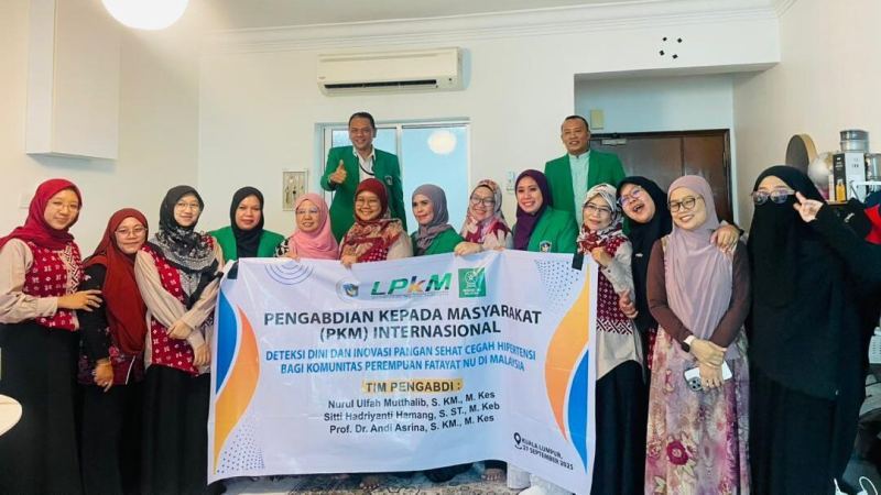 Dosen UMI Latih Komunitas Perempuan NU Malaysia Pengolahan Kelor