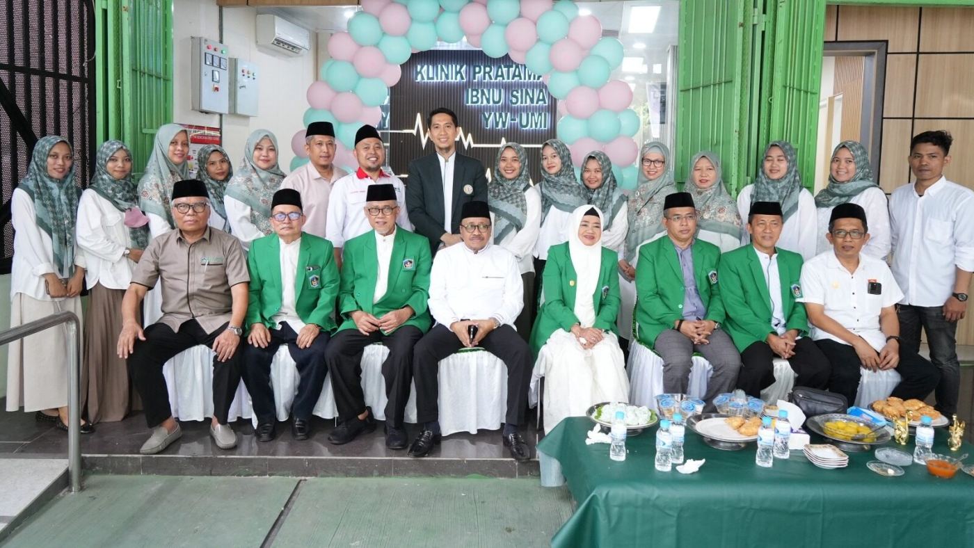 YW UMI Resmikan Klinik Pratama Ibnu Sina, Aset Baru Bidang Kesehatan dan Dakwah
