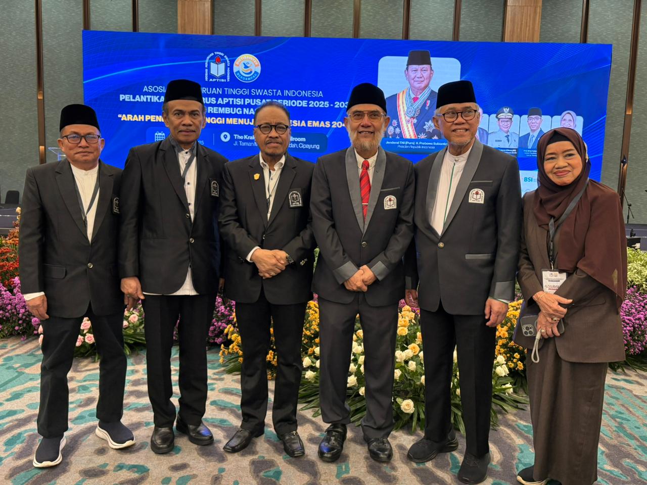 Pimpinan UMI Hadir di Pelantikan APTISI Pusat 2025–2030 dan Rembug Nasional : Tegaskan Komitmen Penguatan Mutu dan Kolaborasi PT Menuju Indonesia Emas 2045