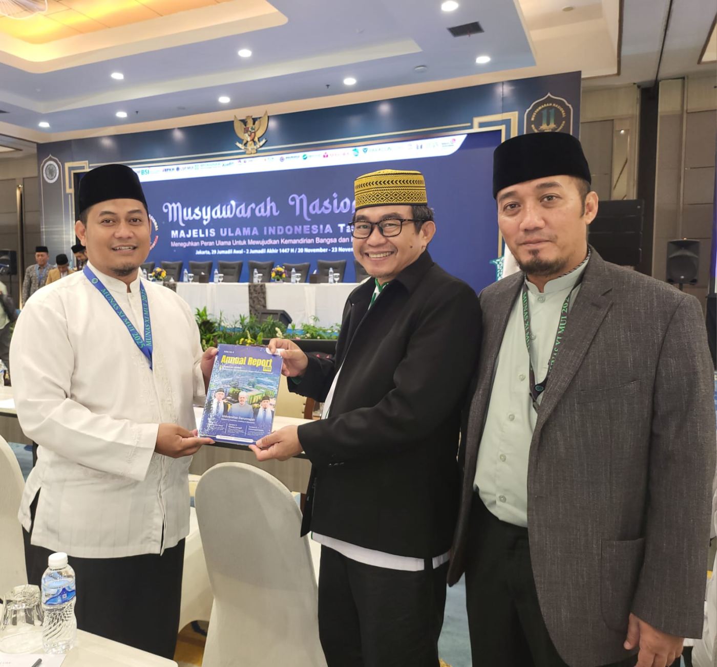 UMI Makassar dan Universitas Darunnajah Jakarta Perkuat Sinergi di Munas XI MUI, Kawal Keputusan dan Tata Kelola Pesantren Nasional