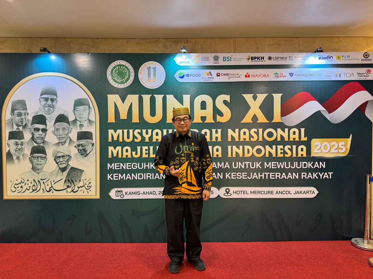 Wakil Rektor IV UMI Hadiri Musyawarah Nasional Majelis Ulama Indonesia 2025