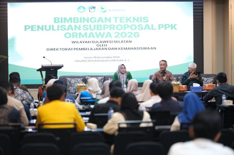UMI Tuan Rumah Bimtek Penulisan Subproposal PPK Ormawa 2026 Wilayah Sulawesi Selatan