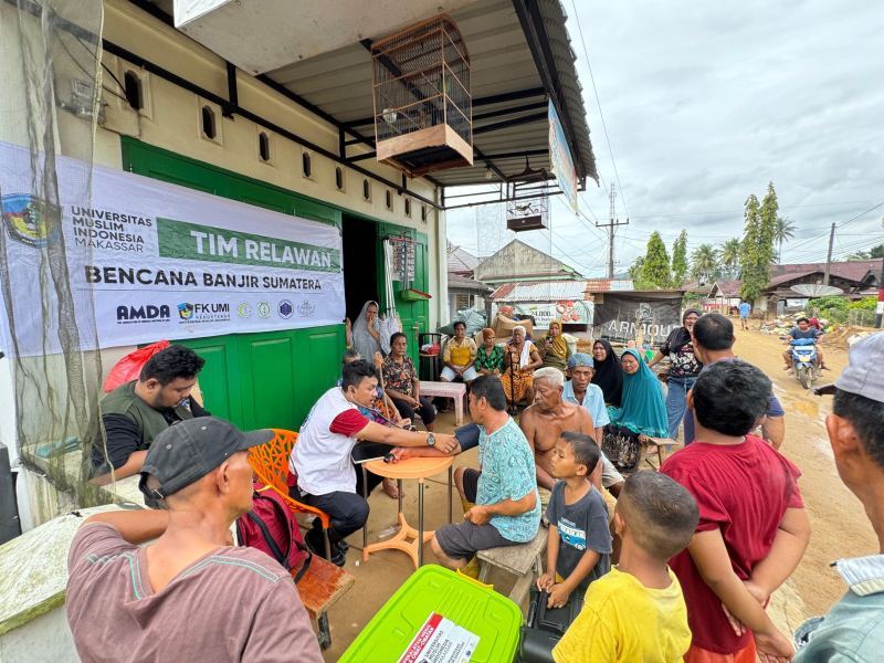 Menembus 2.500 KM, UMI Hadir di Garis Depan Kemanusiaan Tukka