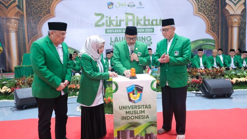 Dzikir Launching Penerimaan Maba 2026, Rektor UMI: Masa Depan Bukan Ditunggu tapi Disiapkan