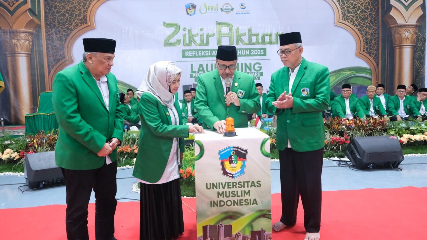 Dzikir Launching Penerimaan Maba 2026, Rektor UMI: Masa Depan Bukan Ditunggu tapi Disiapkan