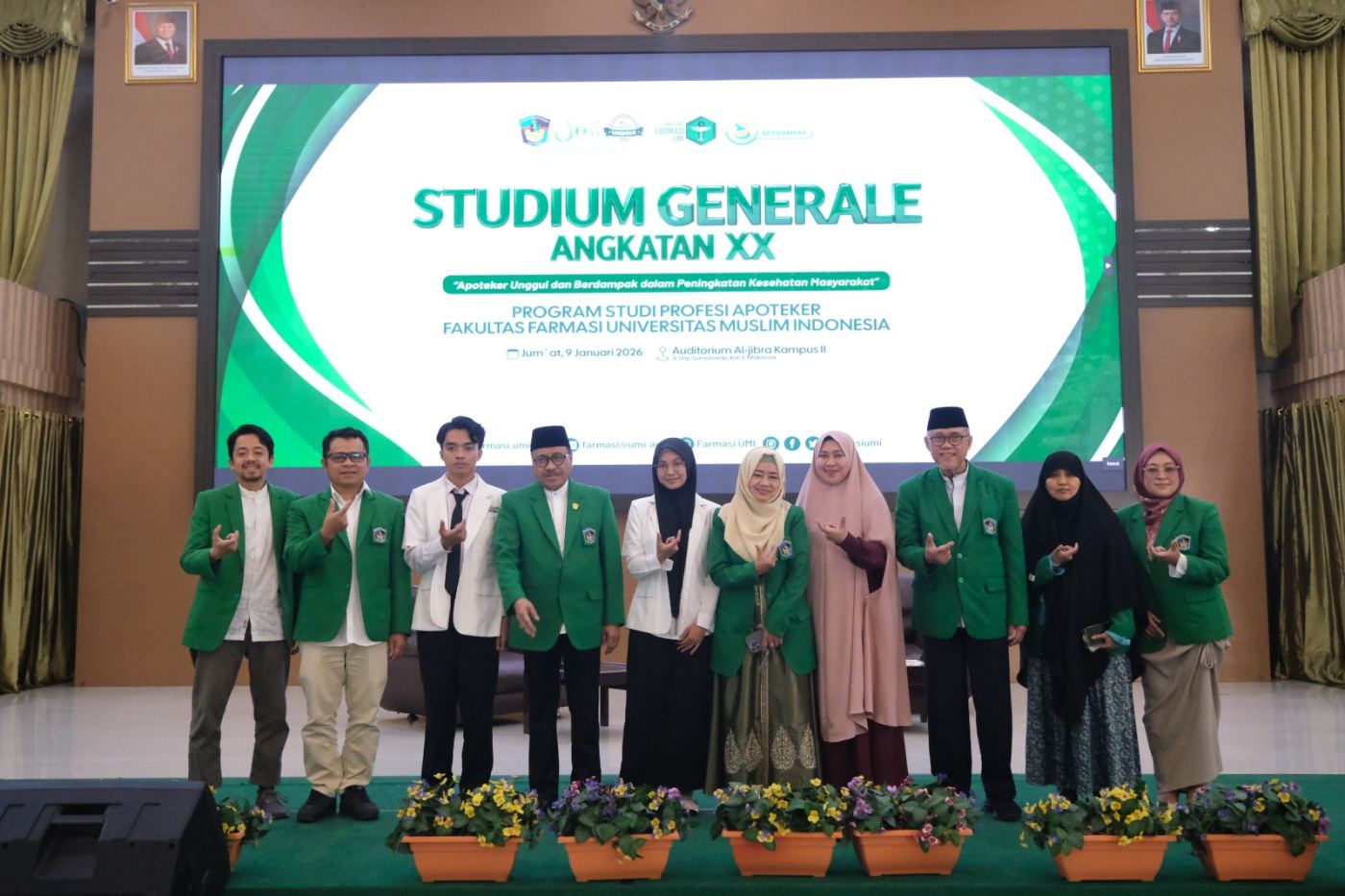 PSPA Fakultas Farmasi UMI Gelar Studium Generale Angkatan XX, Dorong Apoteker Unggul dan Berdampak bagi Kesehatan Masyarakat