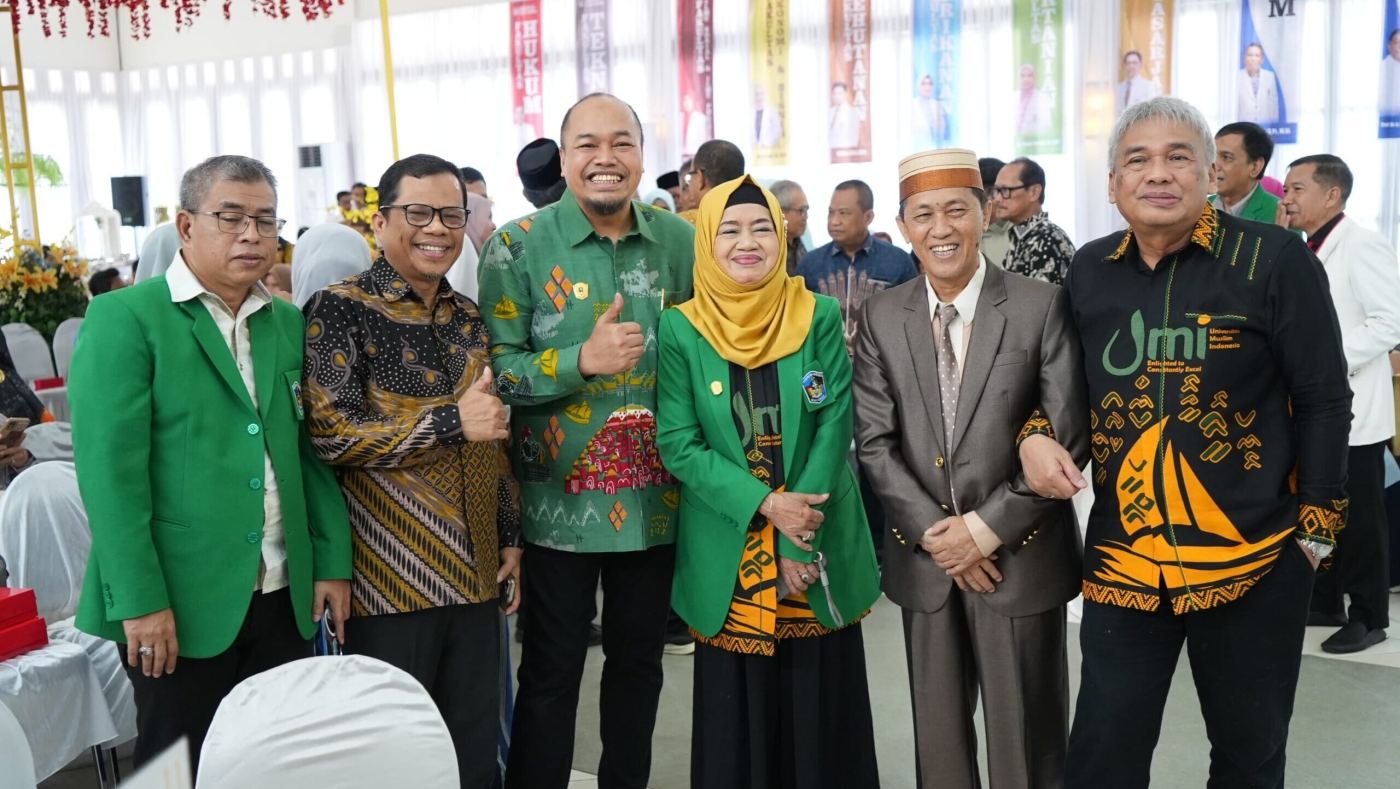 Hadiri Pelantikan Rektor Unanda Palopo, Begini Kedekatan UMI dan Unanda