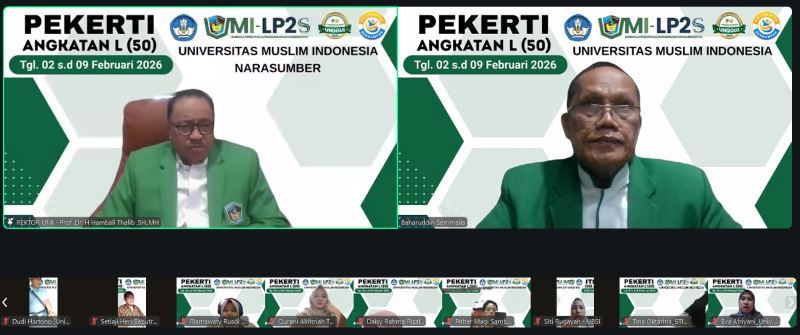 Pelatihan PEKERTI LP2S UMI Diikuti Dosen dari 28 Provinsi, Tegaskan Peran UMI dalam Peningkatan Mutu Pendidikan Tinggi