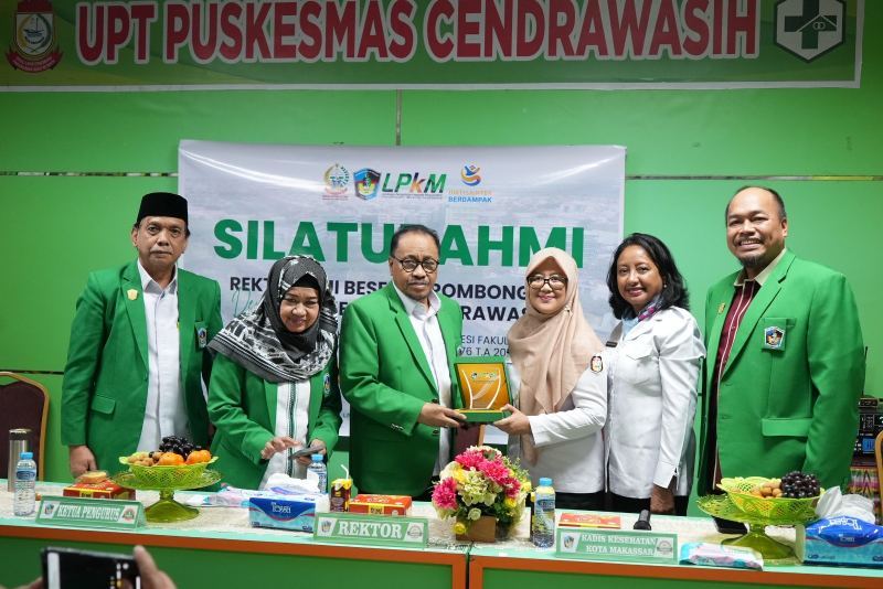 Silaturahmi KKN Profesi FK UMI Angk. 76, Calon Dokter UMI Implementasikan Kampus Berdampak