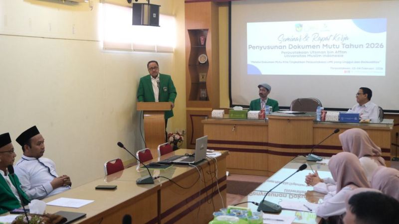 PUbA UMI Gelar Seminar dan Rapat Kerja Penyusunan Dokumen Mutu Tahun 2026
