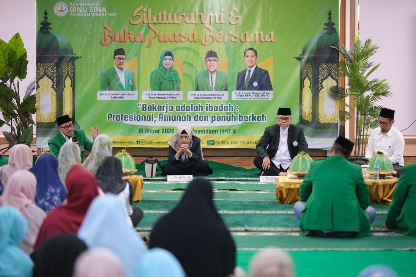 Bincang Iman Bersama RS. Ibnu Sina YW-UMI, Perkuat Komitmen “Bekerja Adalah Ibadah”
