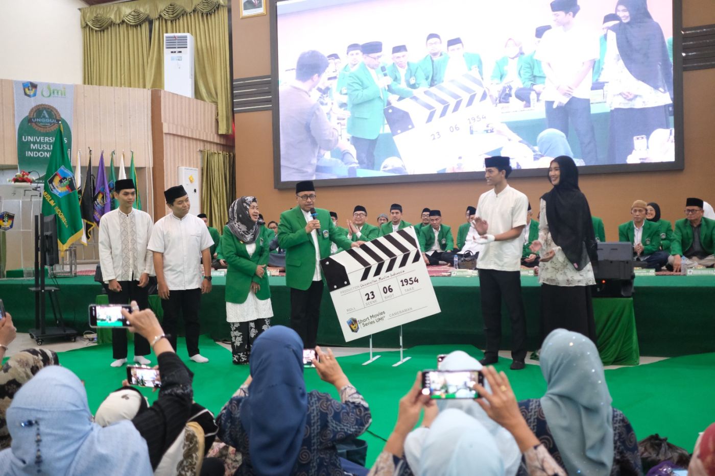 Launching Film “Kesempatan”, Rektor UMI Ajak Mahasiswa Hadirkan AI yang Beretika dan Humanis