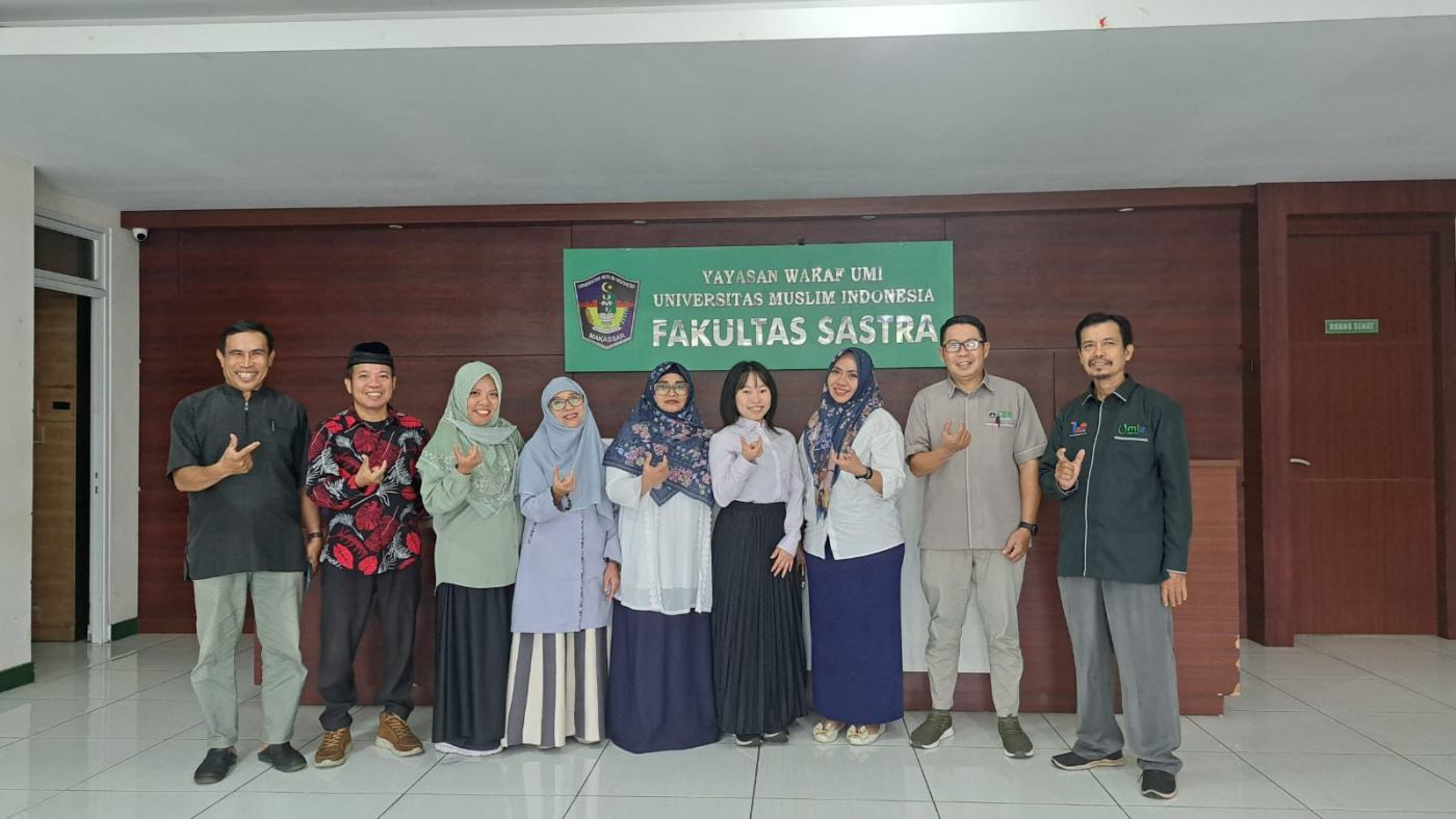 Mahasiswa University of Kitakyushu Kunjungi FSIKP UMI, Pelajari Budaya dan Kehidupan Sosial Sulawesi Selatan