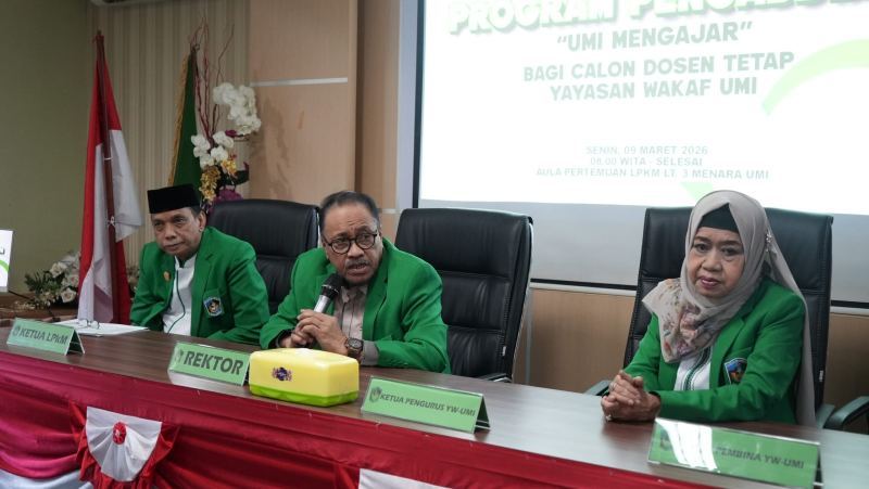 Calon Dosen Tetap FK UMI Jalani Pembekalan Program Pengabdian ‘UMI Mengajar’