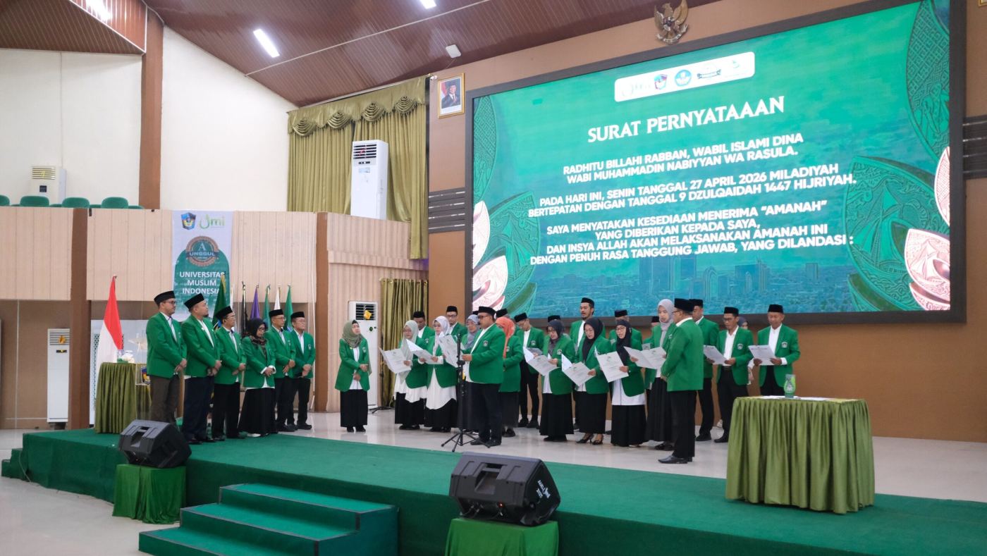 Pelantikan Pejabat UMI Tegaskan Kepemimpinan Berbasis Integritas, Keteladanan, dan Pengabdian