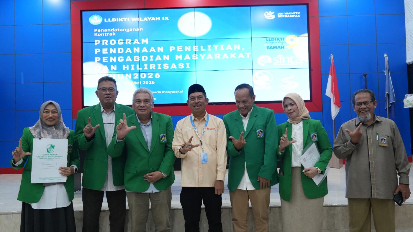 Dr. Andi Lukman: UMI Kembali Jadi Kampus dengan Judul PKM Terbanyak Lolos Pendanaan LLDIKTI IX Tahun 2026
