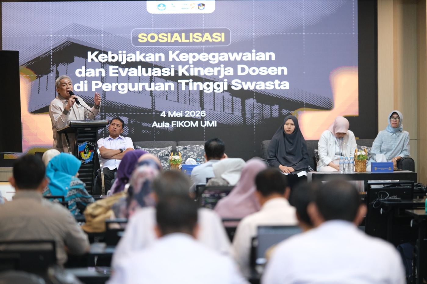 UMI Tuan Rumah Sosialisasi Kebijakan Kepegawaian dan Evaluasi Kinerja Dosen PTS Lingkup LLDikti IX