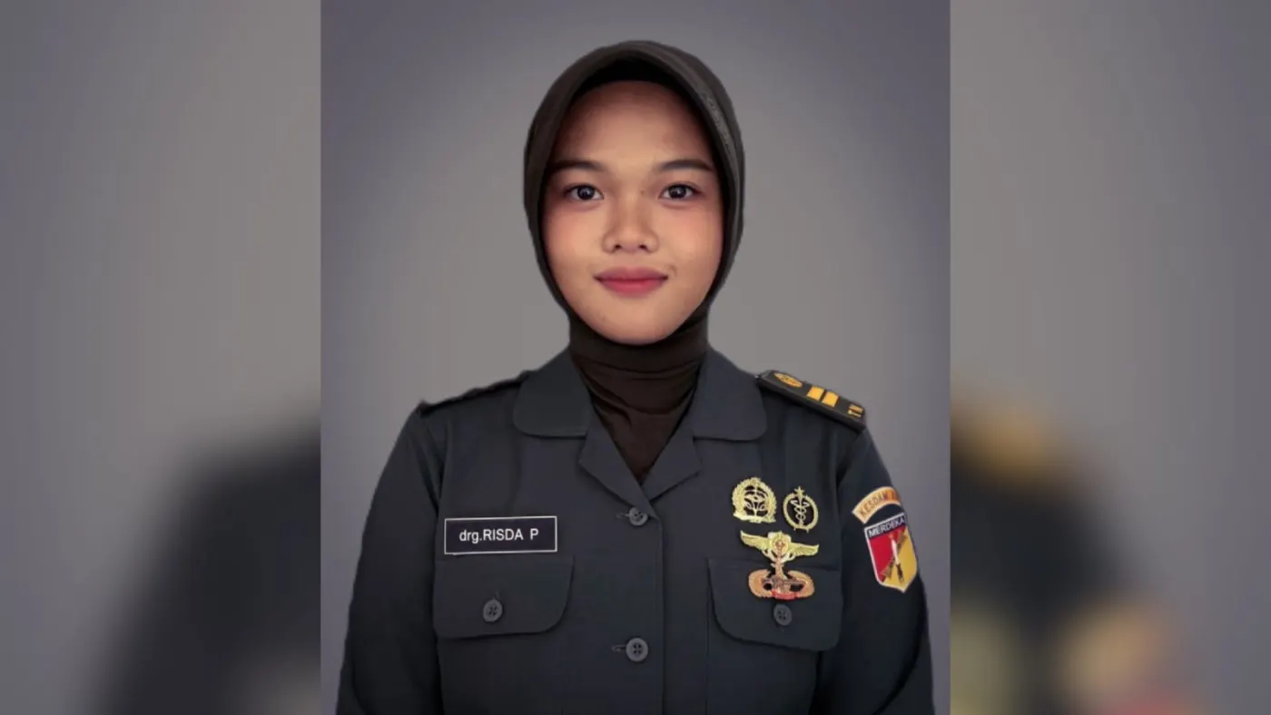 Dari Kampus, Menjadi Dampak - Lettu Ckm (K) drg. Risda Prisdayani: Dari FKG UMI, Kini Menjadi Perwira Kesehatan TNI di Kesdam XIII/Merdeka