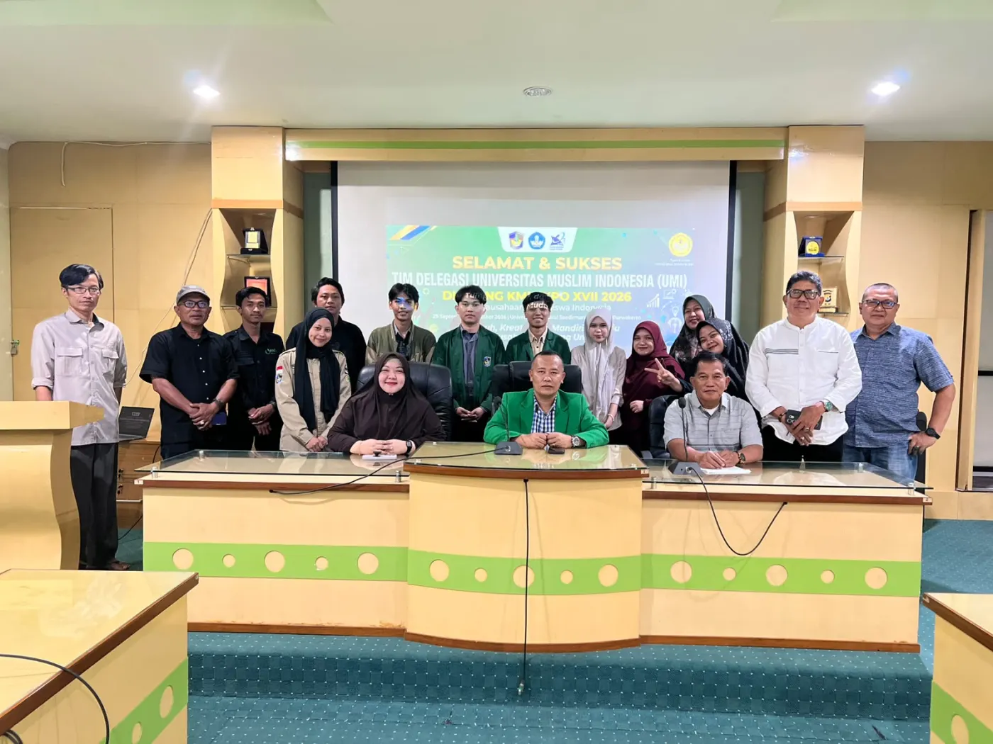 UMI Lepas Dua Tim Delegasi Mahasiswa Menuju KMI Expo XVII 2026 di Universitas Jenderal Soedirman
