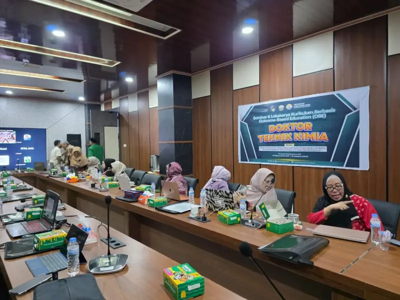 Doktor Teknik Kimia UMI tidak Dirancang dari Ruang Kelas
