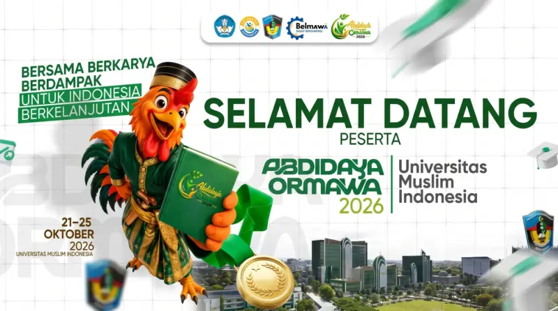 Catat! Ini Jadwal Lengkap Anugerah Abdidaya Ormawa 2026 di Kampus UMI, 22–24 Oktober: Dari Expo hingga Malam Penganugerahan