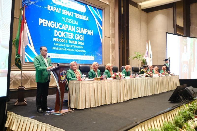 Pesan untuk Dokter Gigi Baru, Rektor UMI: Junjung Tinggi Akhlak dan Tanggung Jawab Moral!