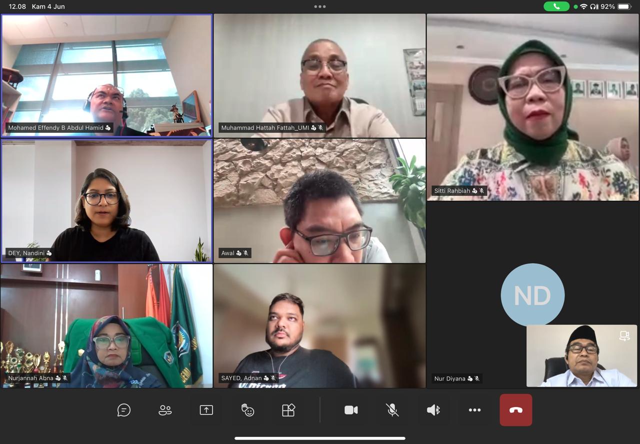 UMI, NUS, dan De Gruyter Brill Bahas Penerbitan Buku Internasional tentang Warisan Maritim Singapura dan Sulawesi