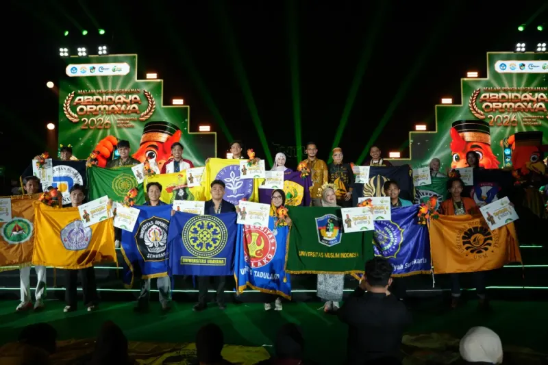 UMI Sukses Jadi Tuan Rumah dan Raih Lima Penghargaan Abdidaya Ormawa 2026, Pembukaan dan Penutupan Spektakuler Jadi Kebanggaan Nasional