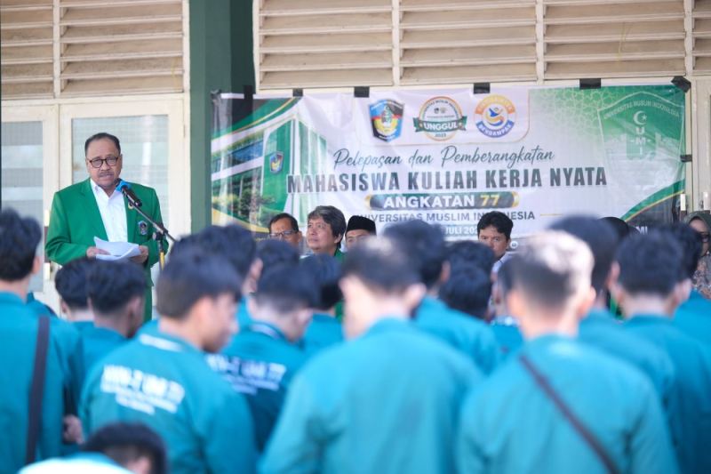 UMI Berangkatkan 393 Mahasiswa KKN Tematik untuk Hadirkan Solusi dan Pemberdayaan di 19 Desa Kabupaten Bantaeng