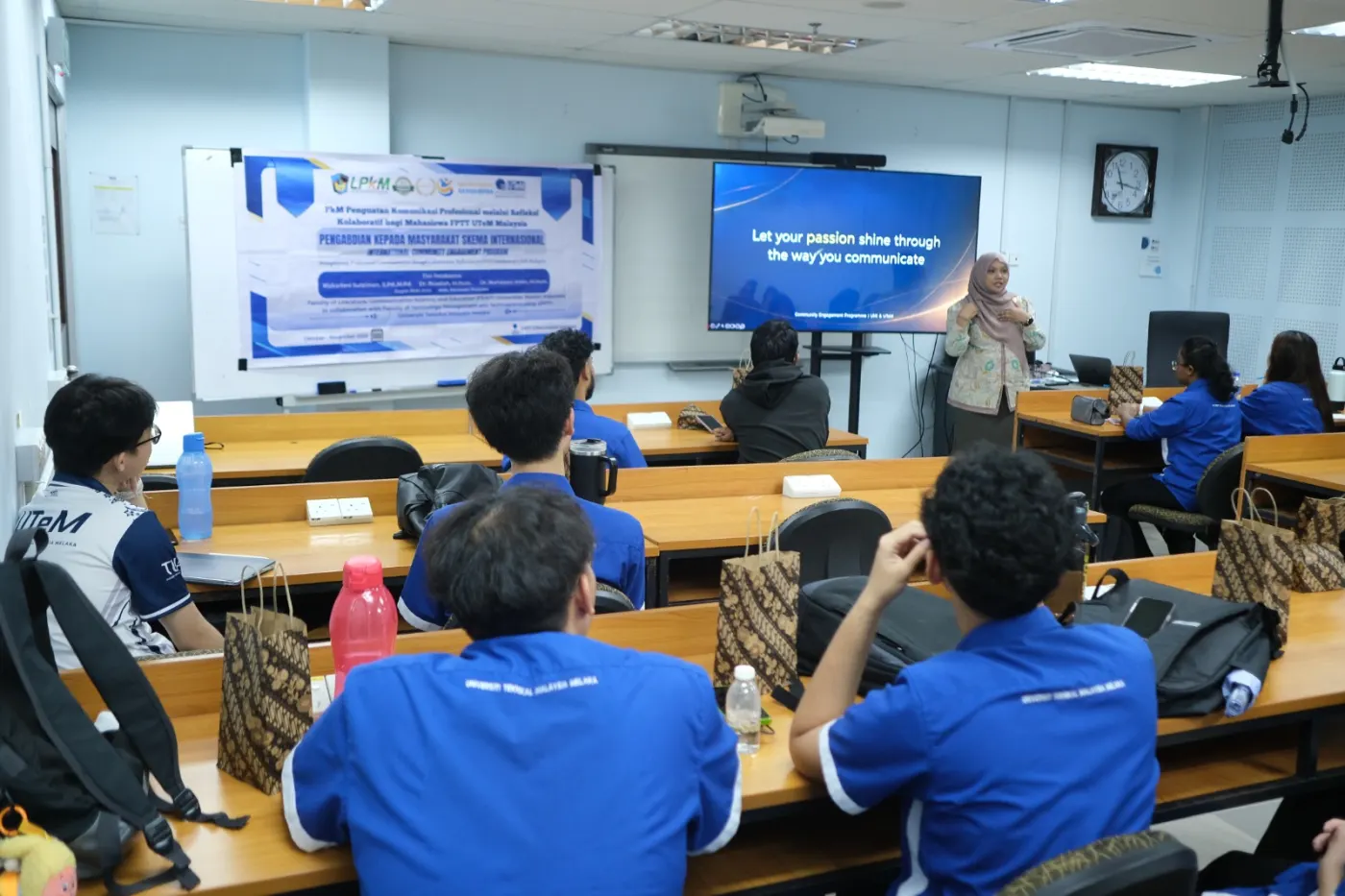 Dosen UMI Perluas Pengabdian Internasional, Angkat Kompetensi Komunikasi Profesional Mahasiswa UTeM