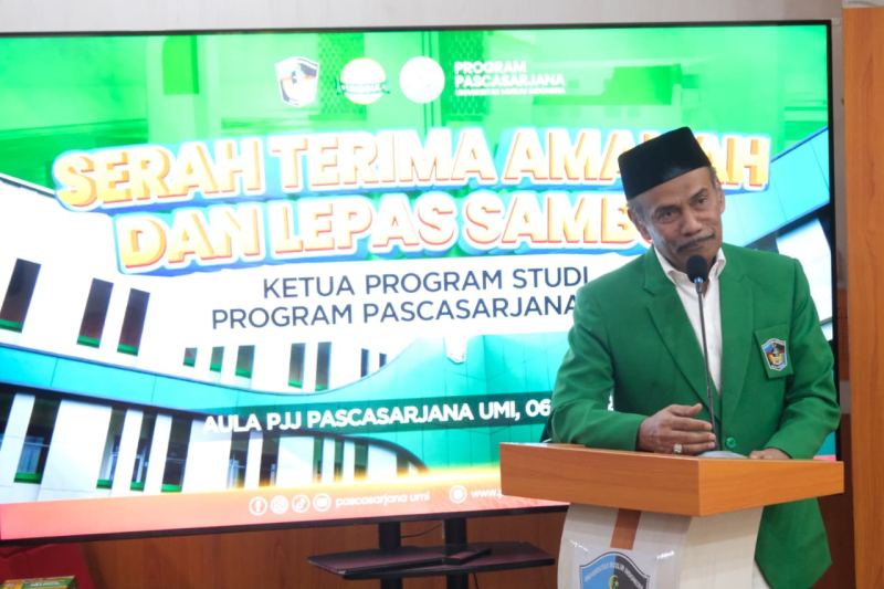Prof La Ode Husen: Pemimpin PPS UMI Wajib Hidupkan Nilai 4I dalam Setiap Pengabdian
