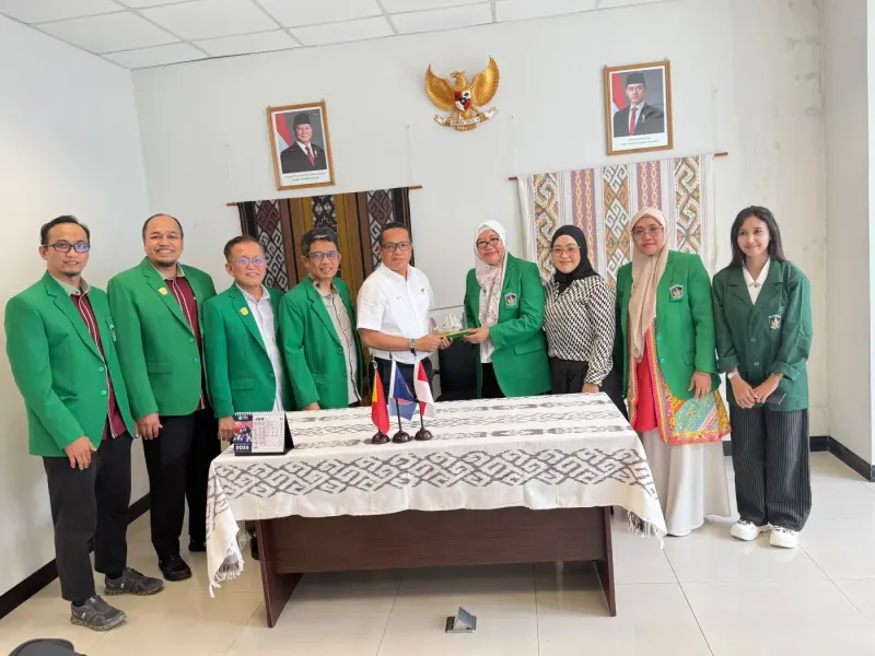 Silaturahim dan Kerja Sama Pimpinan Universitas Muslim Indonesia Dengan Atase Pendidikan dan Kebudayaan KBRI Timor Leste
