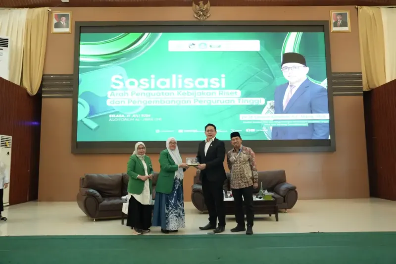 Dirjen Riset Kemdiktisaintek di UMI: Riset Harus Menjadi Solusi Nyata bagi Masyarakat